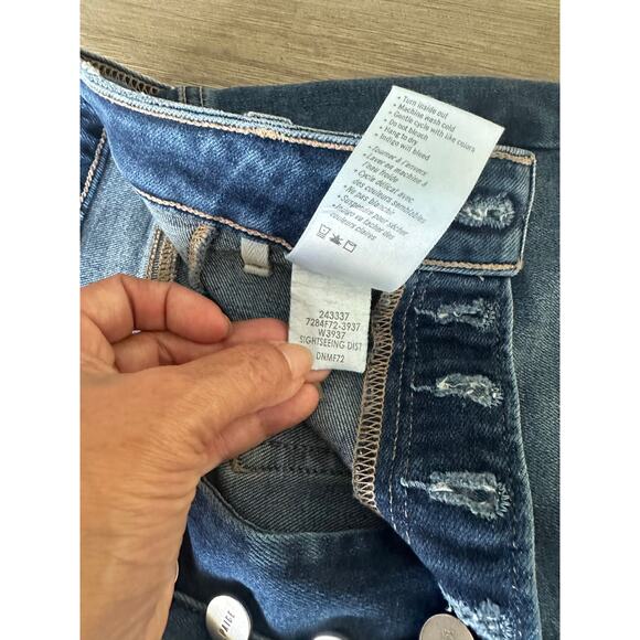 Paige Emmie High Rise Ankle Skinny Jeans in Sightseeing color size 25 NWT $249 - Picture 11 of 13